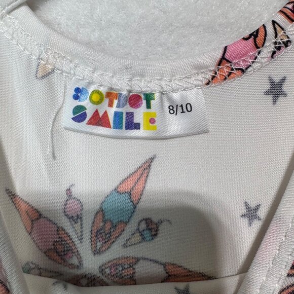 Dotdotsmile Dress Size 8/10 Ice Cream Print New With Tags - Picture 5 of 8